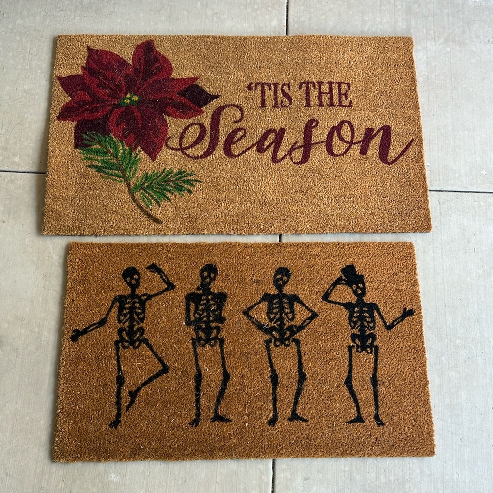 TWO Door Mats